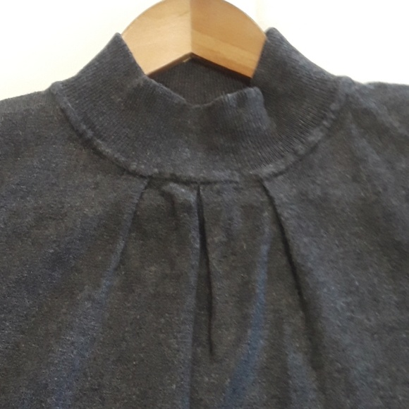 Investments Sz XL Gray mock turtleneck sweater - Picture 4 of 8